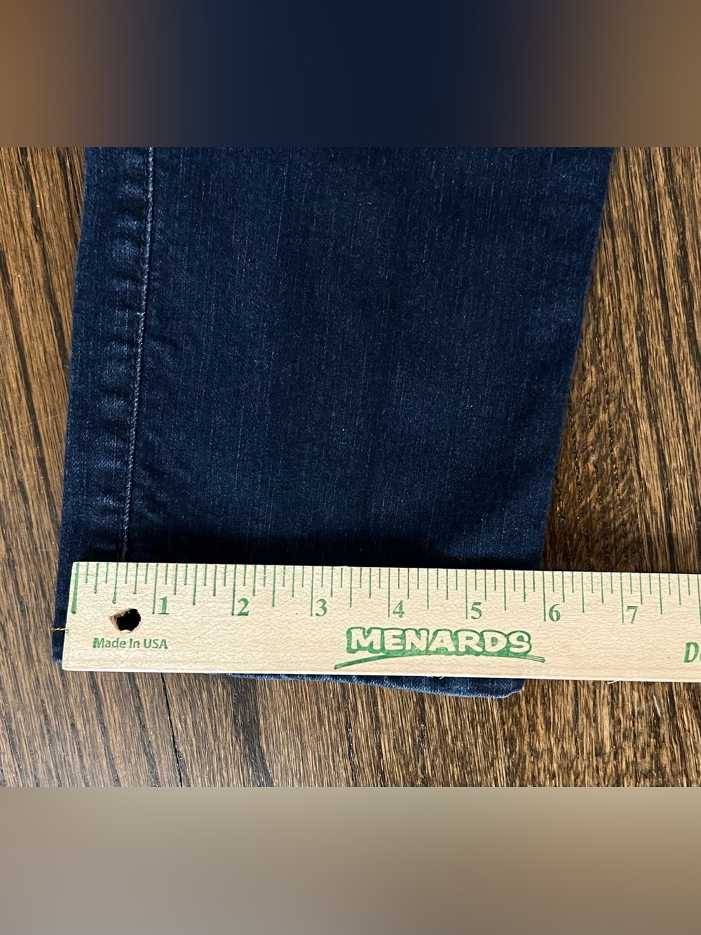 Hollister Dark Indigo Straight Leg Jeans - Picture 5 of 7